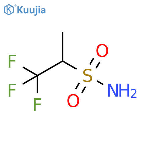1,1,1-trifluoropropane-2-sulfonamide structure