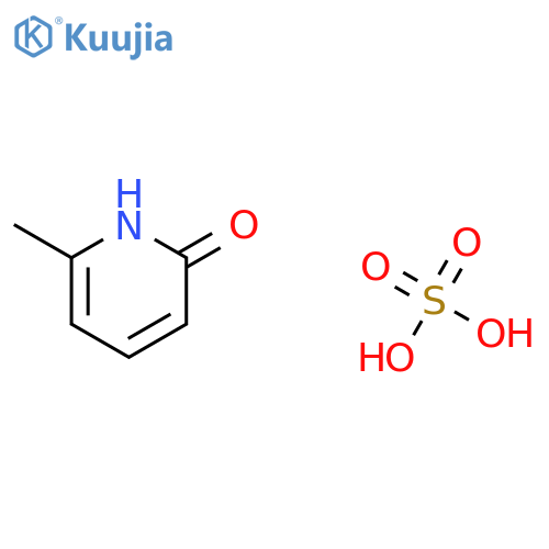 Bis(6-methyl-1,2-dihydropyridin-2-one) Sulfuric Acid structure