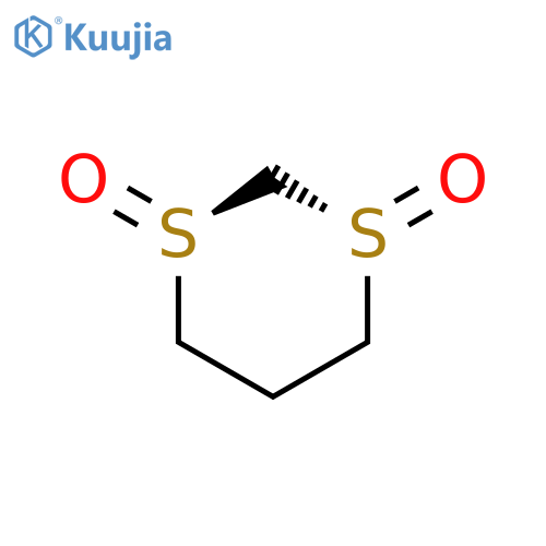 1,3-Dithiane, 1,3-dioxide, (1R,3R)- structure