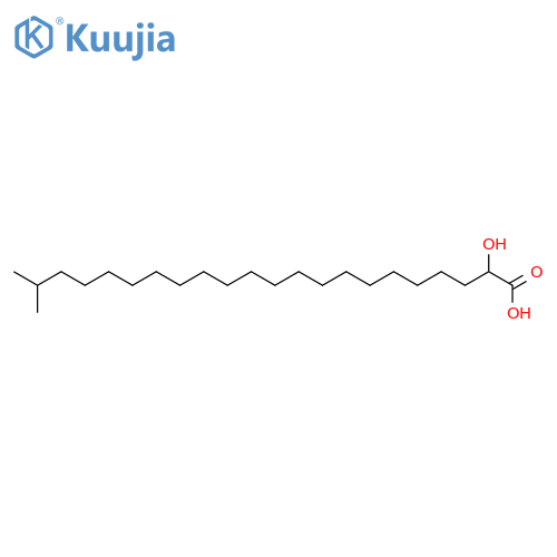 2-Hydroxy-21-methyldocosanoic acid structure