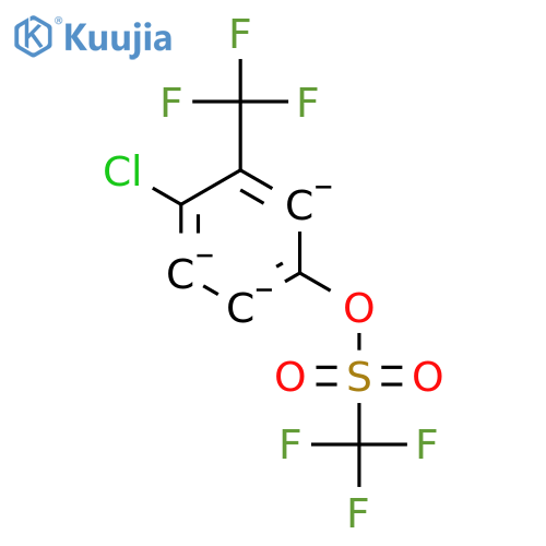 4-Chloro-3-(Trifluoromethyl)Phenyl Trifluoromethanesulphonate 97% structure