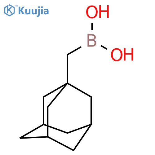 [(Adamantan-1-yl)methyl]boronic acid structure
