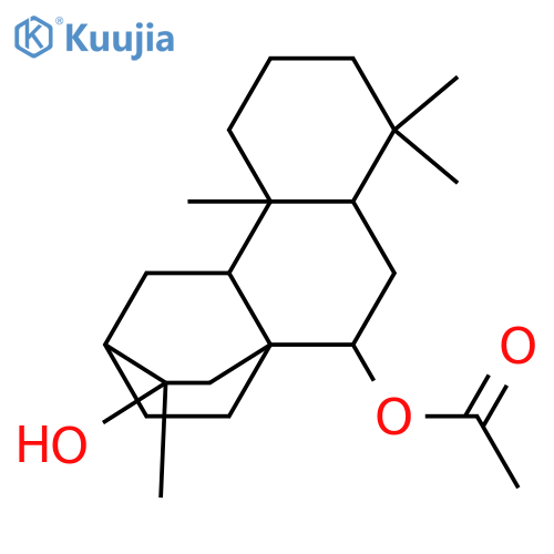 7,16-Atisanediol; (ent-7α,16α)-form, 7-Ac structure