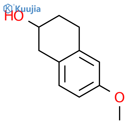 6-methoxy-1,2,3,4-tetrahydronaphthalen-2-ol structure