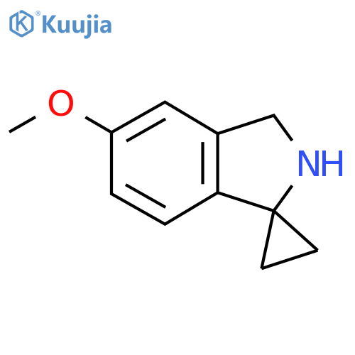 5'-Methoxyspiro[cyclopropane-1,1'-isoindoline] structure