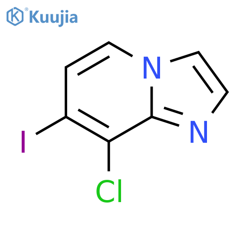 8-Chloro-7-iodoimidazo[1,2-A]pyridine structure