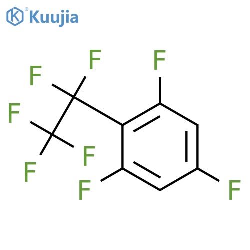 1,3,5-Trifluoro-2-(pentafluoroethyl)benzene structure