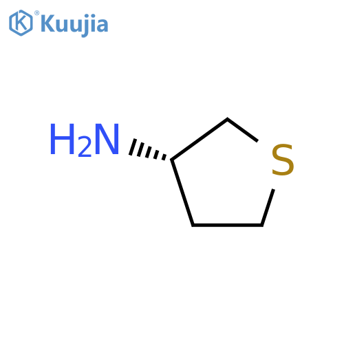 3-Thiophenamine,tetrahydro-, (3S)- structure