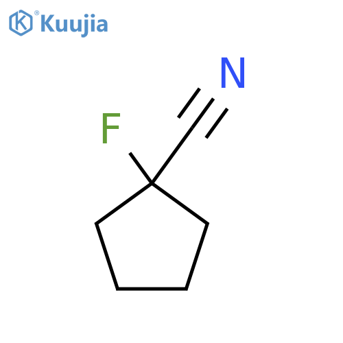 1-Fluoro-cyclopentanecarbonitrile structure
