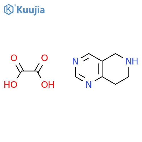 5H,6H,7H,8H-pyrido[4,3-d]pyrimidine; oxalic acid structure