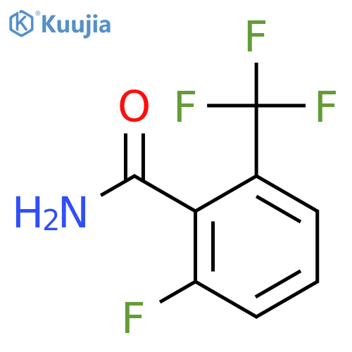 2-Fluoro-6-(trifluoromethyl)benzamide structure