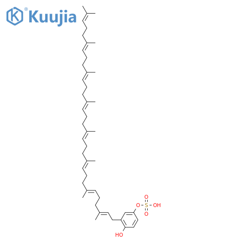 Sarcohydroquinone sulfate C structure