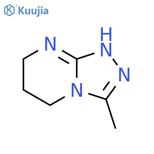3-Methyl-5H,6H,7H,8H-[1,2,4]triazolo[4,3-a]pyrimidine structure