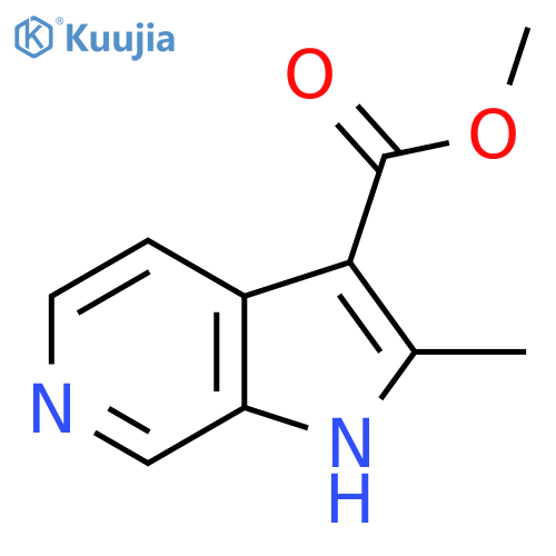 Methyl 2-methyl-1H-pyrrolo[2,3-c]pyridine-3-carboxylate structure