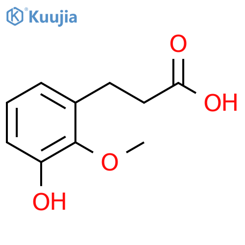 Benzenepropanoic acid, 3-hydroxy-2-methoxy- structure