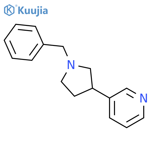 3-(1-Benzylpyrrolidin-3-yl)pyridine structure