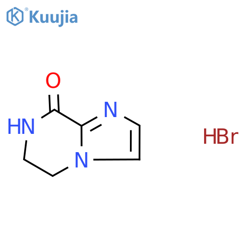 6,7-Dihydroimidazo[1,2-a]pyrazin-8(5H)-one hydrobromide structure