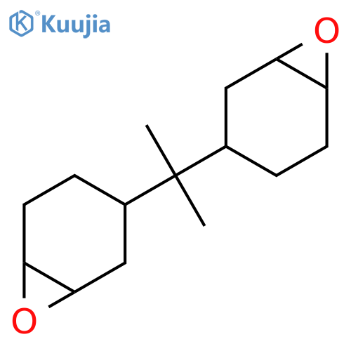 3,3'-(1-Methylethylidene)bis-7-oxabicyclo4.1.0heptane structure