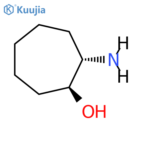 2-amino-(1S,2S)-Cycloheptanol, structure