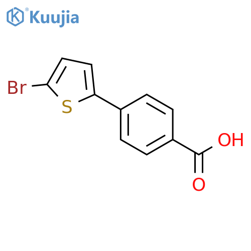 4-(5-Bromothiophen-2-yl)benzoic Acid structure