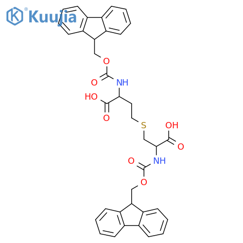 Di-Fmoc-DL-cystathionine structure