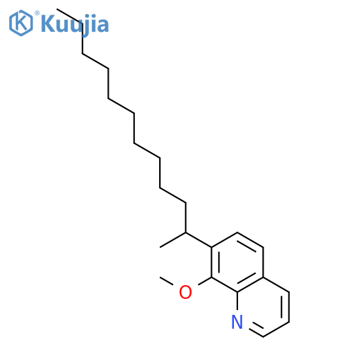 Quinoline, 7-sec-dodecyl-8-methoxy- structure