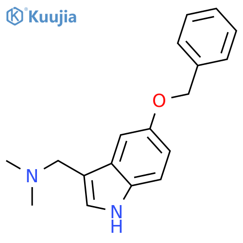 5-Benzyloxygramine structure