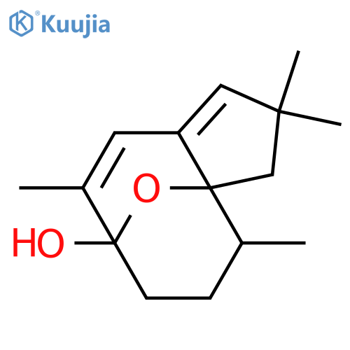2,6-Epoxy-7,9-asteriscadien-6-ol; (2β,3α,6β)-form structure