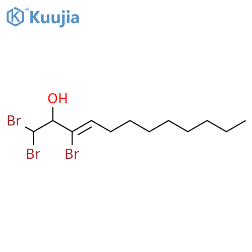 (2S)-1,1,3-tribromododec-3-en-2-ol structure