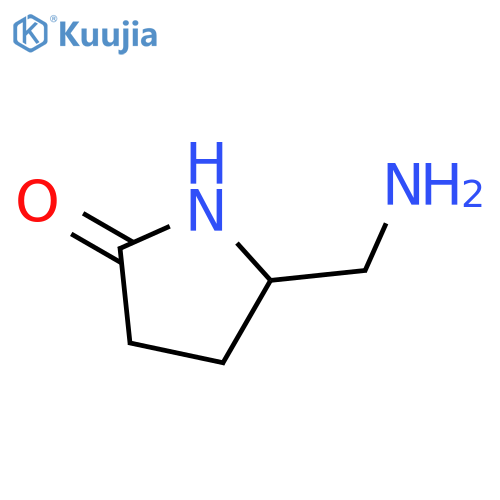 (5S)-5-(aminomethyl)pyrrolidin-2-one structure