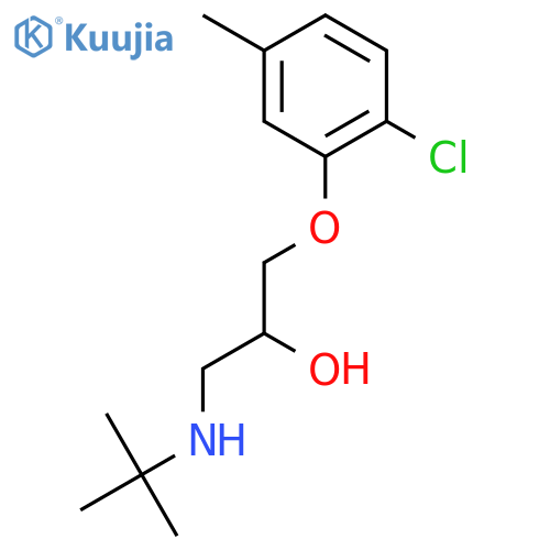 Bupranolol structure