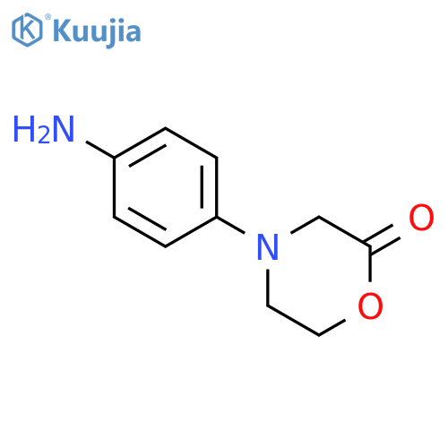 4-(4-aminophenyl)morpholin-2-one structure