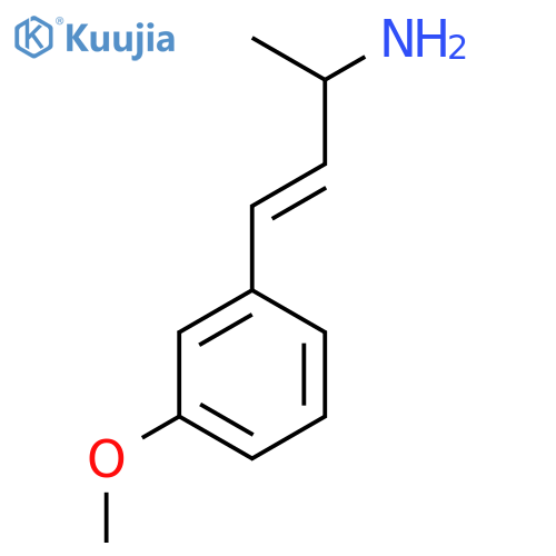 4-(3-methoxyphenyl)but-3-en-2-amine structure