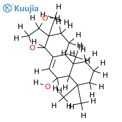 (ent-6alpha,14alpha,15alpha)-14,16-Epoxy-7-isopimarene-6,15-diol structure