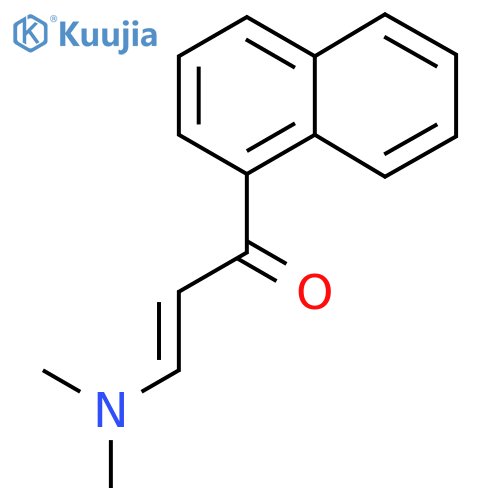 (2E)-3-(Dimethylamino)-1-(1-naphthyl)prop-2-en-1-one structure