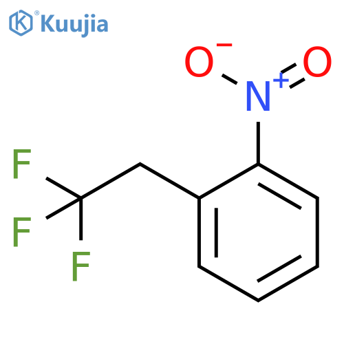 1-Nitro-2-(2,2,2-trifluoroethyl)benzene structure