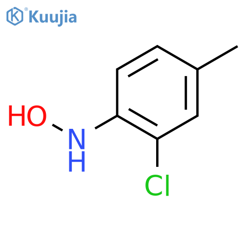 Benzenamine,2-chloro-N-hydroxy-4-methyl- structure