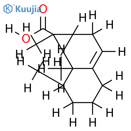 (+)-Aristol-9-en-12beta-oic acid structure