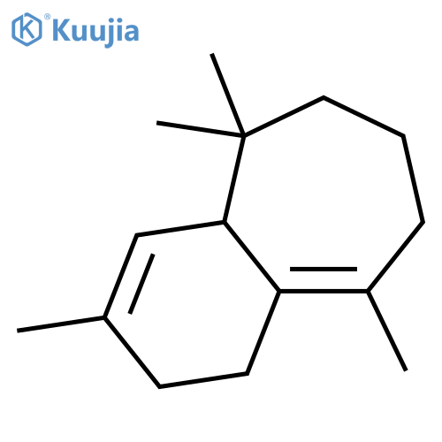 1H-Benzocycloheptene,2,4a,5,6,7,8-hexahydro-3,5,5,9-tetramethyl-, (4aR)- structure