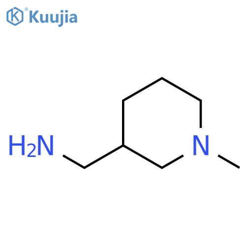 (1-methyl-3-piperidyl)methanamine structure