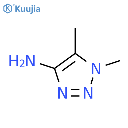 dimethyl-1H-1,2,3-triazol-4-amine structure