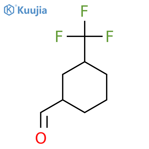 3-(Trifluoromethyl)cyclohexane-1-carbaldehyde structure