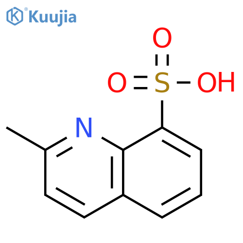 8-Quinolinesulfonicacid, 2-methyl- structure