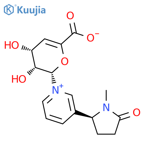 Cotinine N-(4-Deoxy-4,5-didehydro)-b-D-glucuronide structure