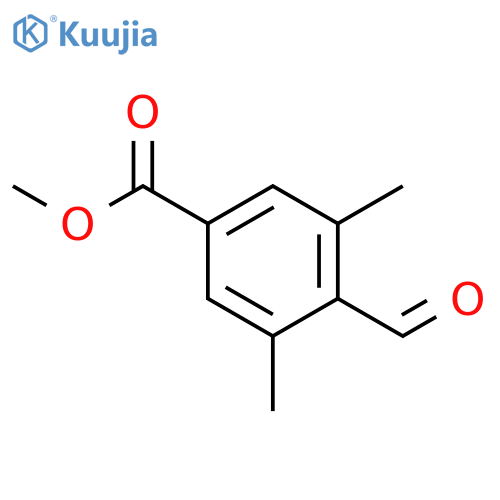Methyl 4-formyl-3,5-dimethylbenzoate structure