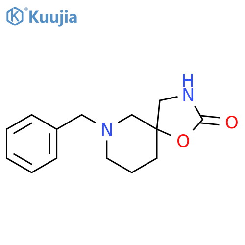 7-benzyl-1-oxa-3,7-diazaspiro[4.5]decan-2-one structure