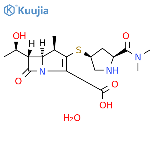 Meropenem Hydrate structure