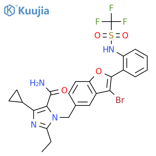 Saprisartan structure