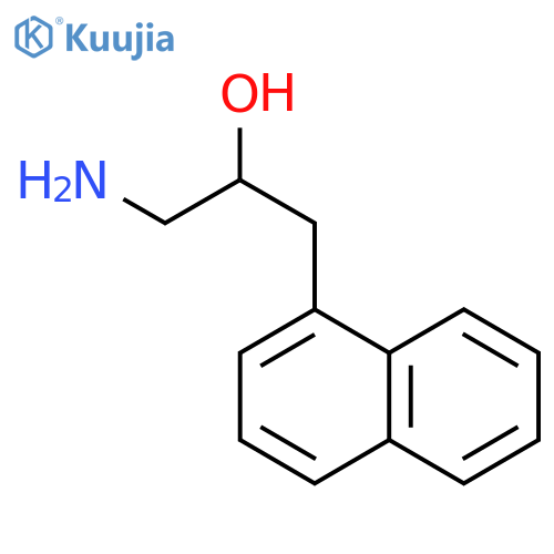 1-amino-3-(naphthalen-1-yl)propan-2-ol structure