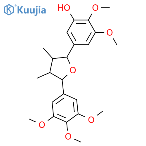 7,7'-Epoxy-8,8'-lignan-3,3',4,4',5,5'-hexol; (7R*,7'R*,8R*,8'R*)-form, 3,3',4,4',5-Penta-Me ether structure